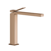 Gessi Rettangolo K robinet de lavabo haut avec bonde 53004